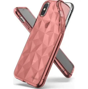 Pouzdro na mobilní telefon Ringke iPhone X/XS Case Air Prism Rose Gold