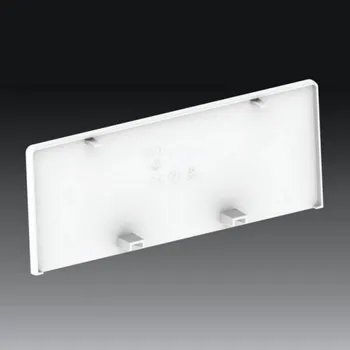 kabelová chránička Kryt KOPOS PK 170x65 D koncový 8231 HB bílá