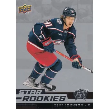 Sběratelská karetní hra insert RC karta KENT JOHNSON 22-23 Star Rookies Box Set číslo 6