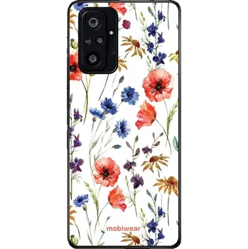 Pouzdro na mobilní telefon Lesklý kryt Mobiwear Glossy - Xiaomi Redmi Note 10 pro - G032G - Luční kvítí (Prémiové lesklé pouzdro, obal, kryt Mobiwear Glossy na mobil Xiaomi Redmi Note 10 pro - G032G - Luční kvítí, materiál Plast + TPU silikon - krytí po všech stranách, neošoupateln