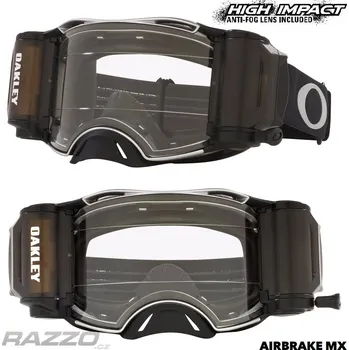 Sluneční brýle Brýle s převíjením Oakley Airbrake MX Race Ready TuffBlock Gunmetal