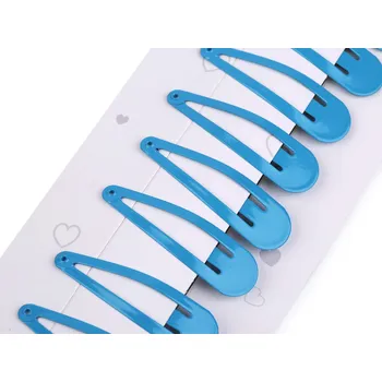 Sponka do vlasů pukačka - azurová