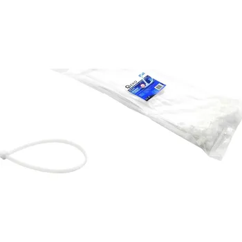 Organizace kabelů GEKO G17167 Stahovací pásky bílé s UV filtrem, 550x9.0mm, 50ks