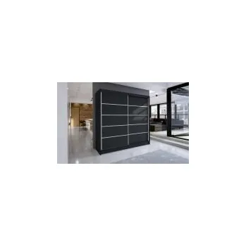 Šatní skříň FALCO Skříň Talin IV černá