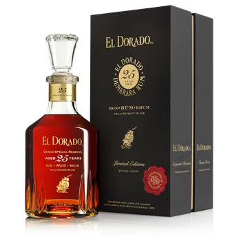Rum EL DORADO RUM 25 Y.O (0,7l) v dárkové krabičce