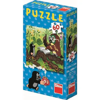 puzzle pro nejmenší Dino puzzle Jak Krtek uzdravil myšku 60D