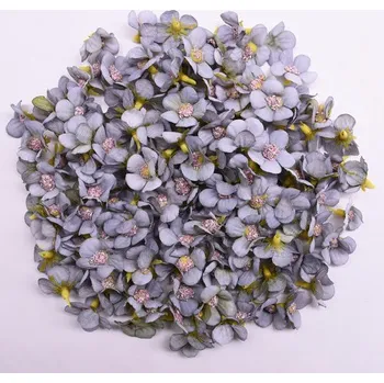 umělá květina Květinka, textilní dekorace, světle fialková