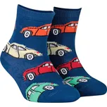 Chlapecké ponožky WOLA AUTÍČKA modré Velikost: 36-38