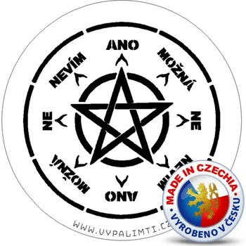 VypálímTi.cz Stencil šablona - Spiritistická tabulka