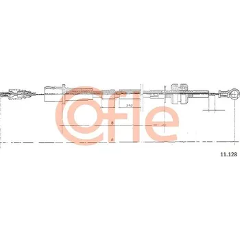 Autodíl Lanko plynu, , 848838, 848852, COFLE, 11.128