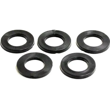 Pryžové těsnění ploché, 3/4" černé