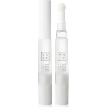 Oční stíny 3INA The Eye Gloss lesklé oční stíny odstín 100 - Transparent 3 ml