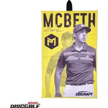 Disc golf Discraft Ručník Paul McBeth (discgolf) (Barevný ručník od Discraftu)