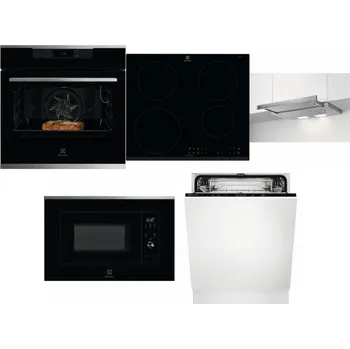 Set domácích spotřebičů ELECTROLUX KOEBP39X + ELECTROLUX LIR60430 + ELECTROLUX LFP326S + ELECTROLUX LMS2203EMX + ELECTROLUX EEA27200L