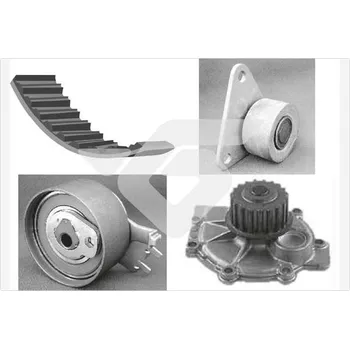 Rozvod motoru Vodni pumpa + sada ozubeneho remene, , HUTCHINSON, KH 154WP22