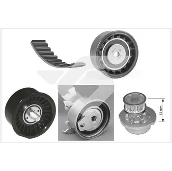 Rozvod motoru Vodni pumpa + sada ozubeneho remene, , HUTCHINSON, KH 152WP19