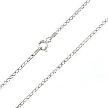 Řetízek Stříbrný řetízek cheval délka řetízku 65cm