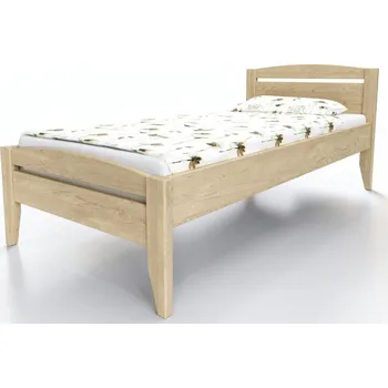 Postel Nábytek Rovder Postel Doris, jasanový masiv, Rovder Rozměr postele: 80x200, Druh dřeva: Jasanový masiv