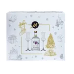 Set Slivovice Anton Kaapl Vánoční luxusní dárkové balení + 2x sklenice