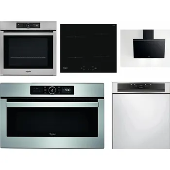 Set domácích spotřebičů WHIRLPOOL AKZ9 9480 IX + WHIRLPOOL WS Q2760 BF + WHIRLPOOL AKR 62F LT K + WHIRLPOOL ABSOLUTE AMW 730 IX + WHIRLPOOL WBC 3C34 PF X