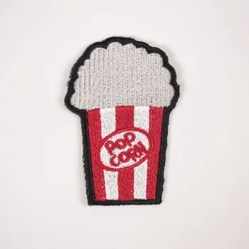 Nažehlovačka popcorn červený