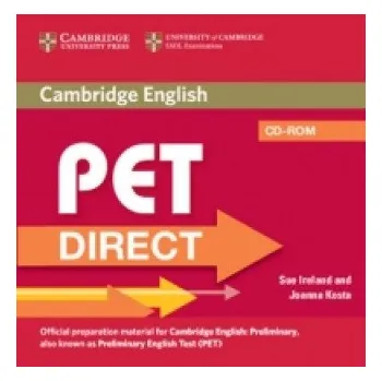 Cizí jazyk PET Direct Student's Pack (student's Book with Cd Rom and Workbook without Answers) – Sue Ireland,Joanna Kosta (EN)