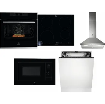 Set domácích spotřebičů ELECTROLUX KOEBP39X + ELECTROLUX LIR60433B + ELECTROLUX LFC316X + ELECTROLUX LMS4253TMX + ELECTROLUX EEA27200L