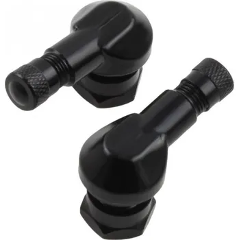 SEFIS hliníkové zahnuté ventilky 8,3mm - černá