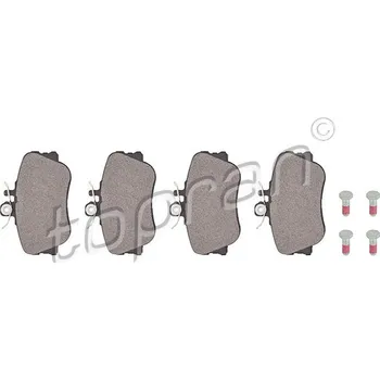 Brzdová destička Sada brzdových destiček, kotoučová brzda, , 0024202120, 0024202220, A0024202120, A0024202220, TOPRAN, 400 516