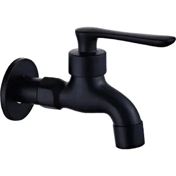 Vodovodní kohout AZTE Vodovodní KOHOUTEK 1/2 černý matný, 9,5 cm