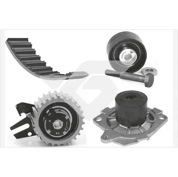 Rozvod motoru Vodni pumpa + sada ozubeneho remene, , 71771574, 71771591, HUTCHINSON, KH 446WP54