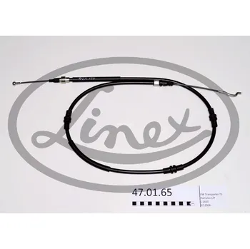 Lanko parkovací brzdy Tazne lanko, provozni brzda, , 7H1609701F, LINEX, 47.01.65