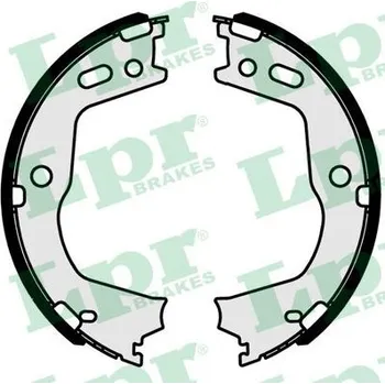Brzdová čelist Sada brzdových čelistí, parkovací brzda, , 58250B1000, 58270B1000, 583052MA00, 583052WA00, 583053MA00, 583053MA03, LPR, 01046