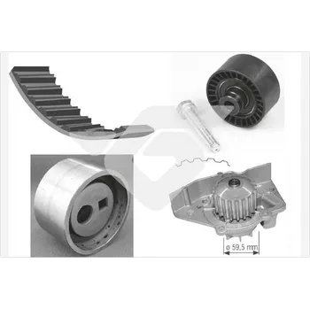 Rozvod motoru Vodni pumpa + sada ozubeneho remene, , HUTCHINSON, KH 46WP27