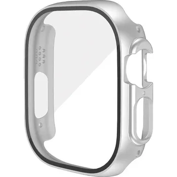 Příslušenství k chytrým hodinkám Ochranný kryt pro Apple Watch Ultra - Stříbrný, 49 mm