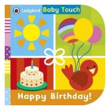 První čtění Baby Touch: Happy Birthday! – Ladybird (EN)