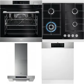 Set domácích spotřebičů AEG BSK792380M + AEG Mastery SpeedBurner HKB64420NB + AEG Mastery DBB5660HM + AEG FEE72706PM