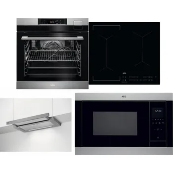 Set domácích spotřebičů AEG BSK792380M + AEG Mastery Bridge IKE64441IB + AEG DPE5660M + AEG Mastery MSB2547D-M