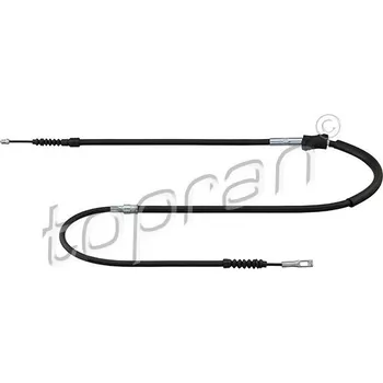 Brzdový systém Tažné lanko, parkovací brzda, , 4A0609721D, TOPRAN, 103 752