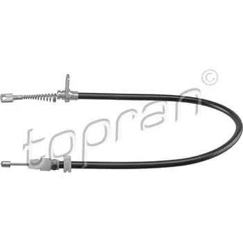 Lanko parkovací brzdy Tažné lanko, parkovací brzda, , 2124200185, 2124201385, A2124200185, A2124201385, TOPRAN, 408 448