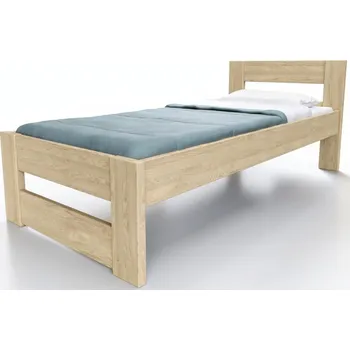 Postel Nábytek Rovder Postel Ela, jasanový masiv,Rovder Rozměr postele: 80x200, Druh dřeva: Jasanový masiv