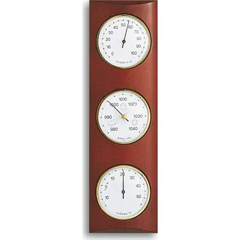 Meteostanice TFA 20.1028.04 - Meteostanice analogová na dřevěné podložce