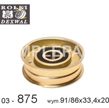 napinaci kladka, 4796016, DEXWAL, 03-875