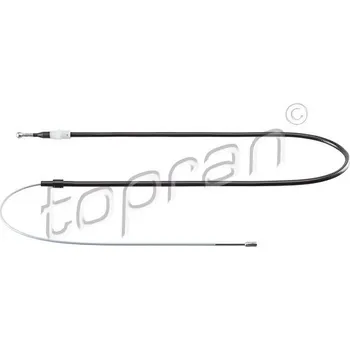 Lanko parkovací brzdy Tažné lanko, parkovací brzda, , 6C0609721, 6R0609721C, TOPRAN, 114 453