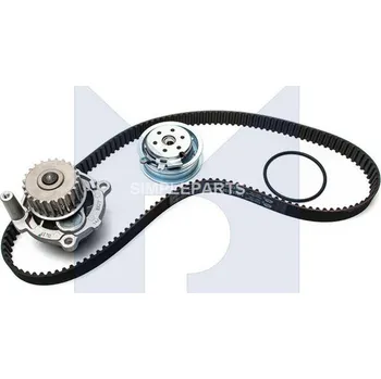 Rozvod motoru Vodni pumpa + sada ozubeneho remene, 06A198119, DEXWAL, 07-105WP
