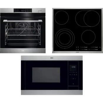 Set domácích spotřebičů AEG BSK782380M + AEG Mastery DirectTouch HK654070XB + AEG Mastery MSB2547D-M