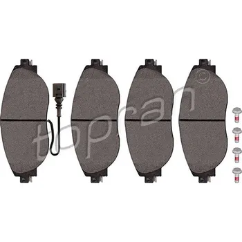 Brzdová destička Sada brzdových destiček, kotoučová brzda, , 3C0698151E, 3C0698151F, 3C0698151G, 3C0698151H, 7N0698151A, 7N0698151B, 7N0698151C, 7N0698151D, 7N0698151E, TOPRAN, 115 177