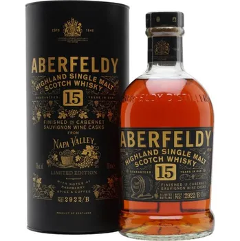 Whisky Aberfeldy 15YO Napa Valley 0, 7l 43%