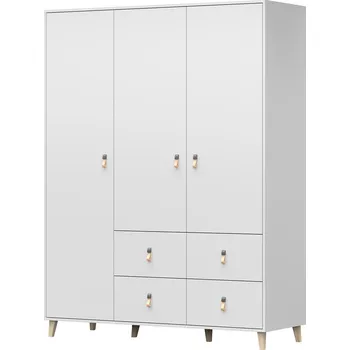 Dětská skříň Šatní skříň FALCO 150 - bílá