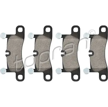 Brzdová destička Sada brzdových destiček, kotoučová brzda, , 7P0698451, 7P6698451, 95835293900, TOPRAN, 113 818